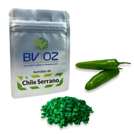 Semillas de chile serrano
