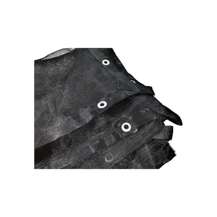 Lienzo confeccionado malla monofilamento 35% sombra. Ancho 3.7 mts